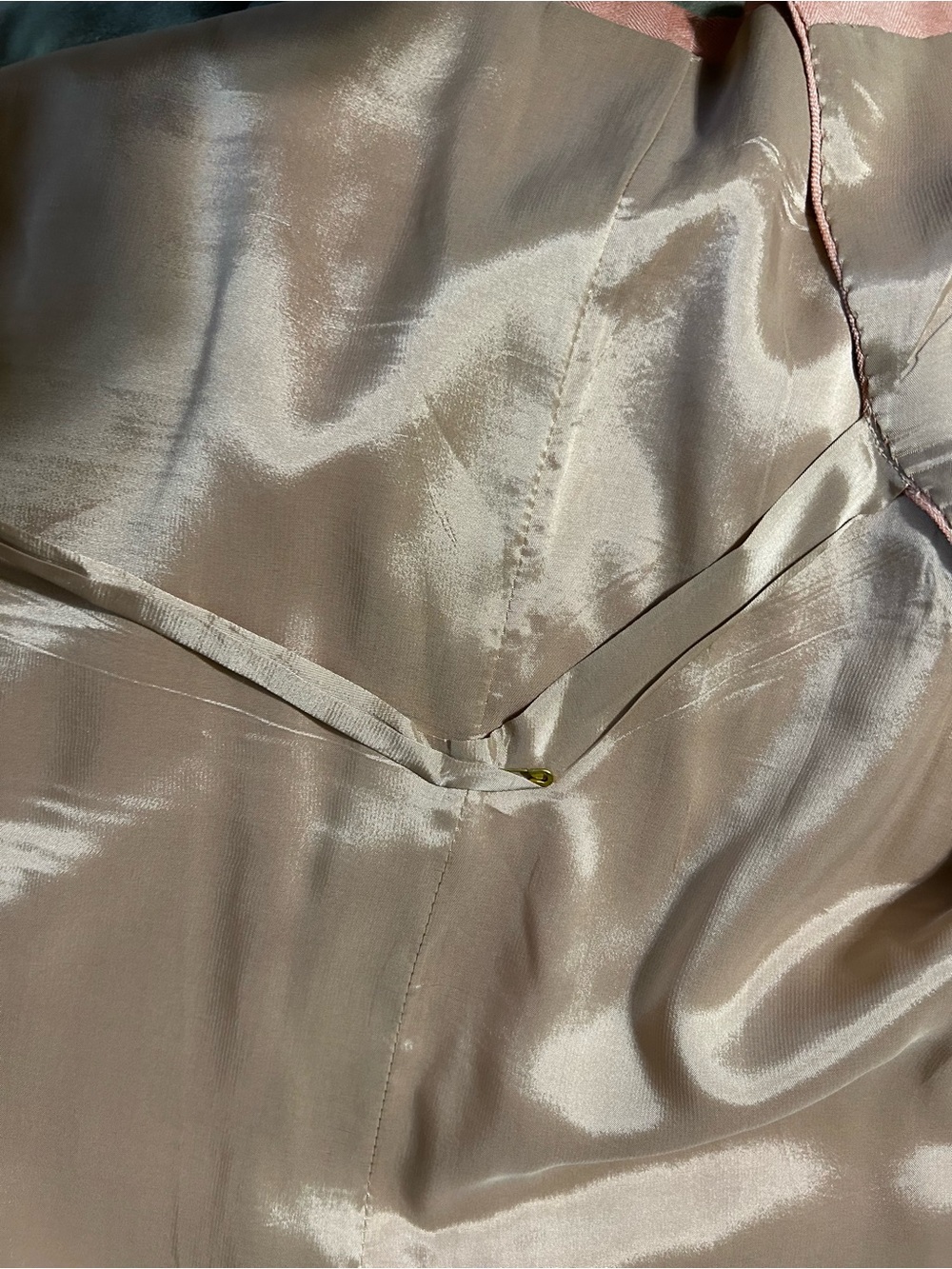 Lanificio di Marzoni
Men's Peach Silk
Wool Blazer Sport Coat
Statement Jacket - Picture 9 of 11